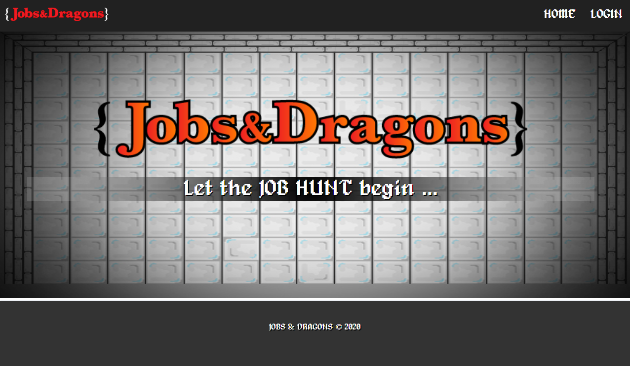 Project: Jobs & Dragons